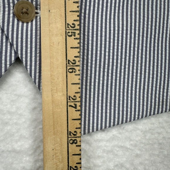 Joseph Abboud Mens XXL Seersucker Suit Vest Blue White Striped 65K3C02559 NWT - Picture 5 of 12